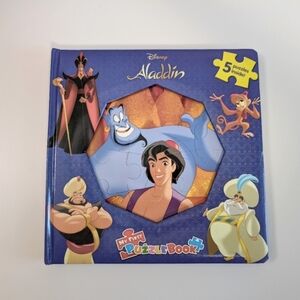 Puzzle Book Disney Aladdin My First Puzzles for Kids and Children Learning Fun